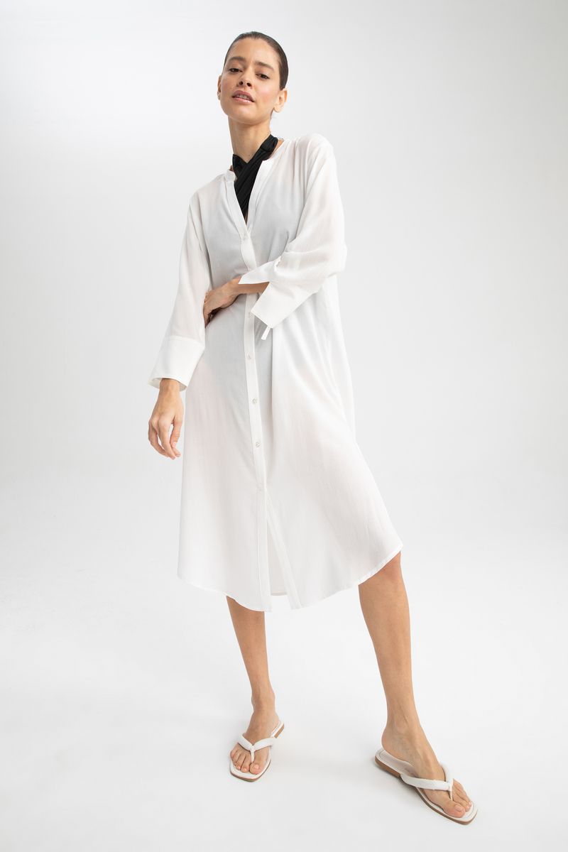 Woman Special Collection Regular Fit Beachwear - White