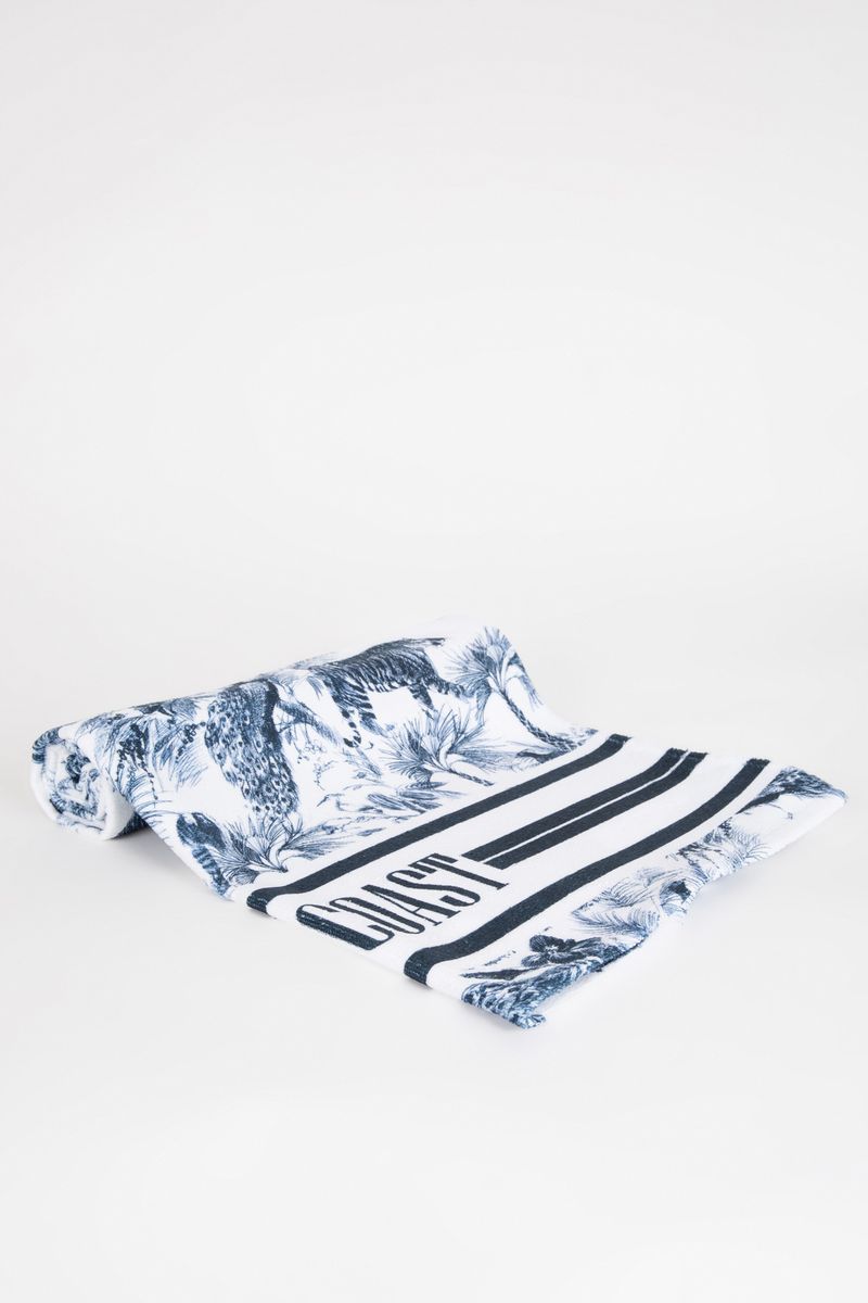 Woman Casual Towel - White