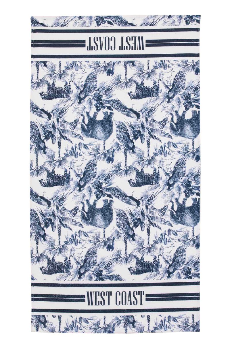 Woman Casual Towel - White