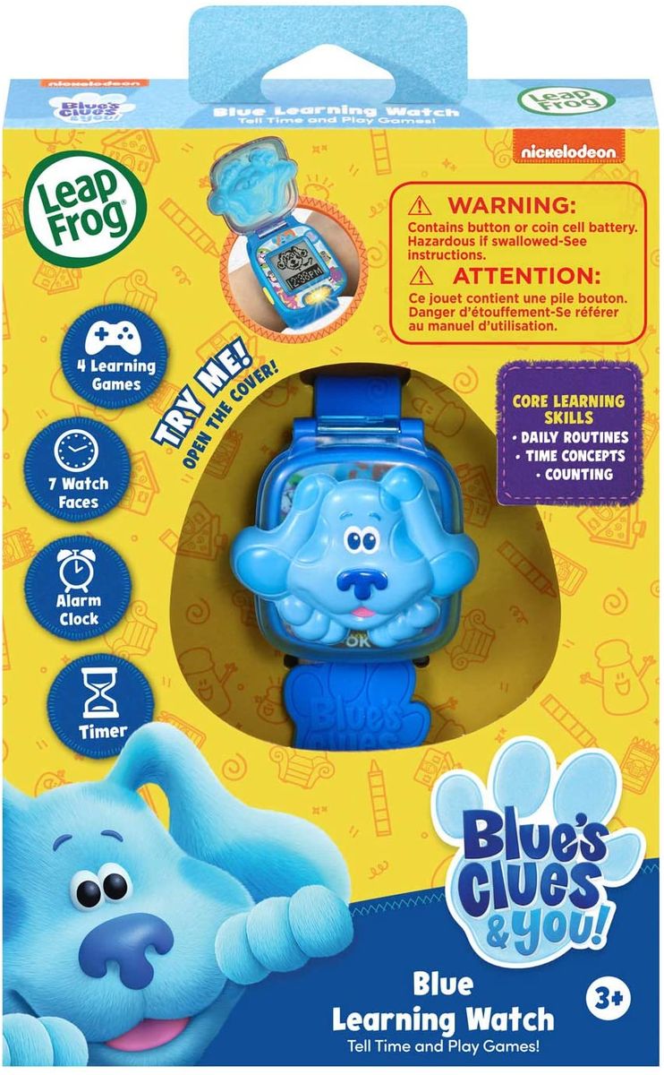 LeapFrog Blue's Clues And You! Blue Learning Watch