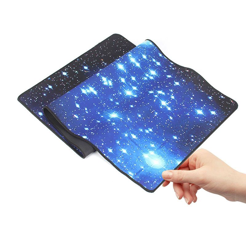 Mouse Pad Blue Gypsophila Pattern 70 * 30 Cm