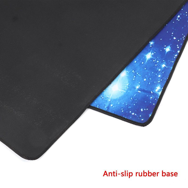 Mouse Pad Blue Gypsophila Pattern 70 * 30 Cm