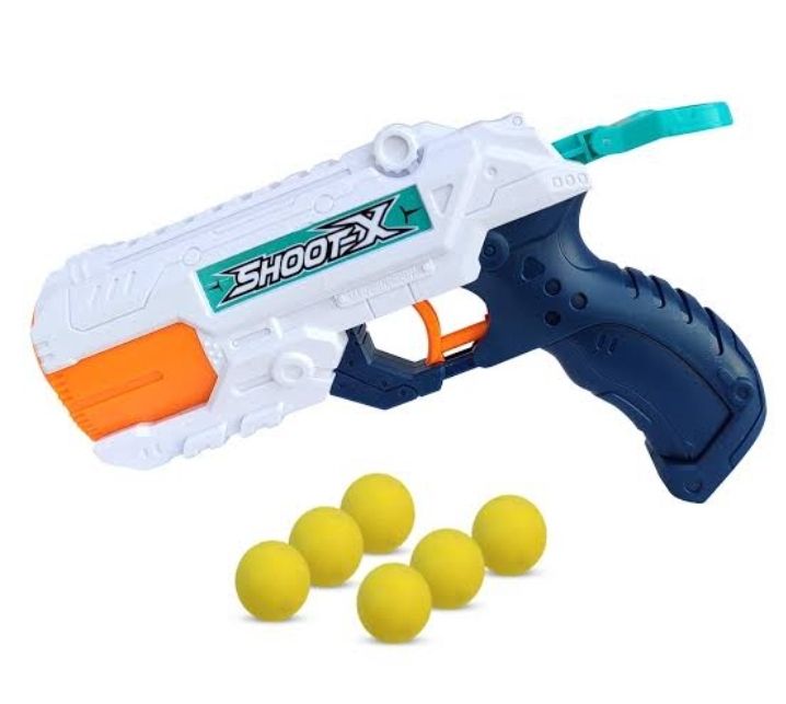 Soft Bullet Water Gun Toy Kit With Balls