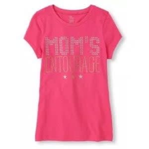 Girls Short Sleeve Mom’s Entourage Tee