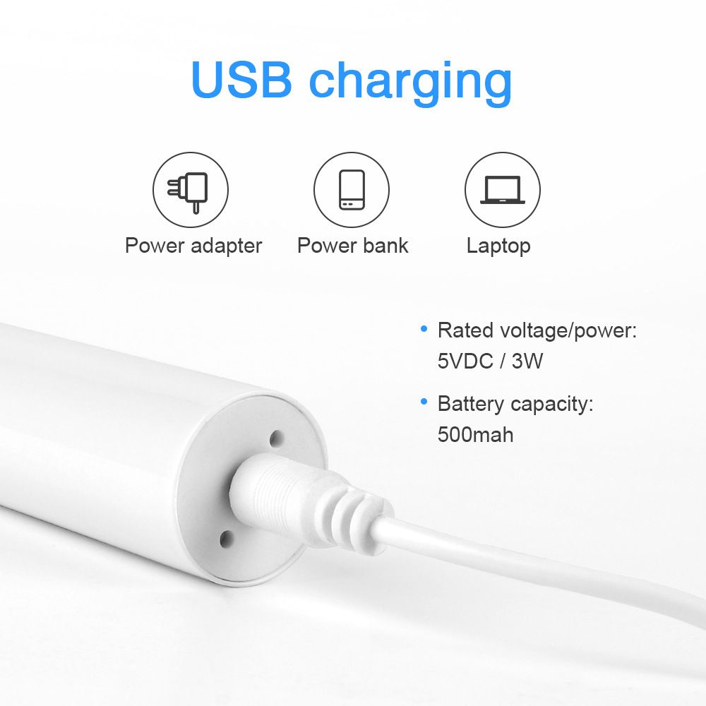 Electric Toothbrushes Whitening With 3 Brush Heads