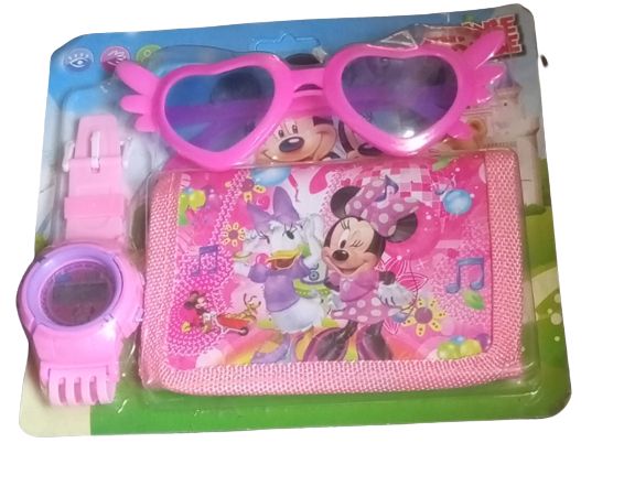 Kids Digital Watch, Wallet And Glasses Gift Set