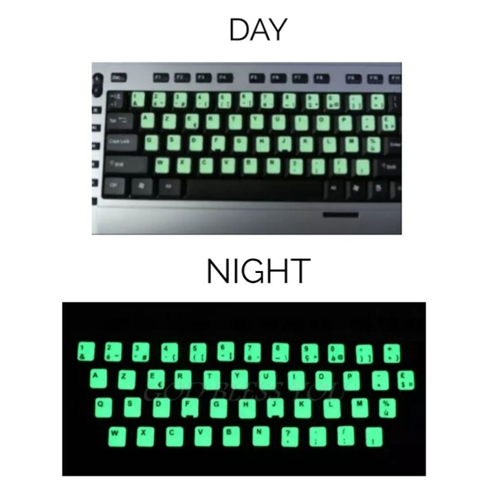 Glow In The Dark Keyboard Light Sticker Wireless Keyboard Backlight
