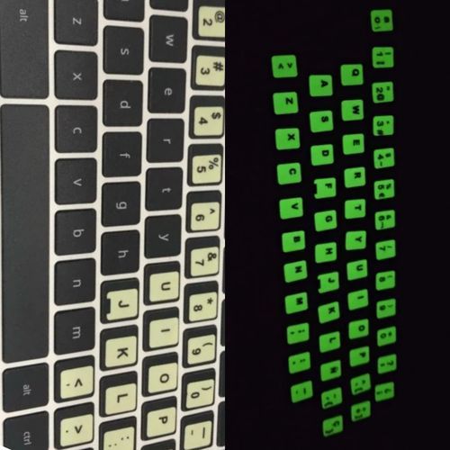 Glow In The Dark Keyboard Light Sticker Wireless Keyboard Backlight