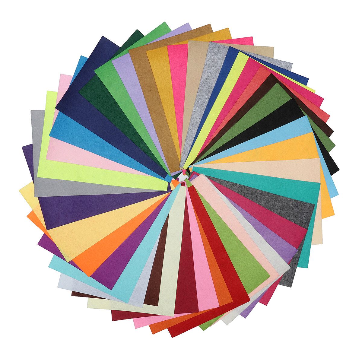 62Pcs Felt Fabric Sheet 8