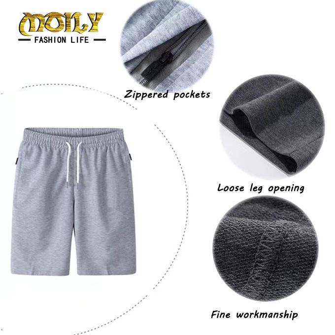Men's Casual Sports Solid Color Shorts