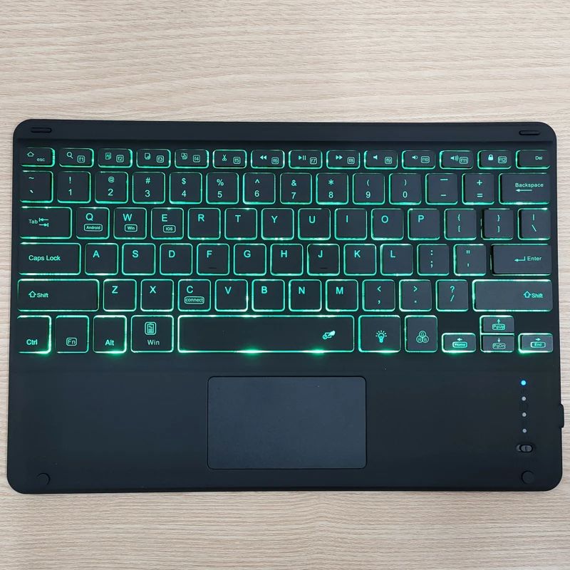 RGB Bluetooth Keyboard For Phones And Tablets.