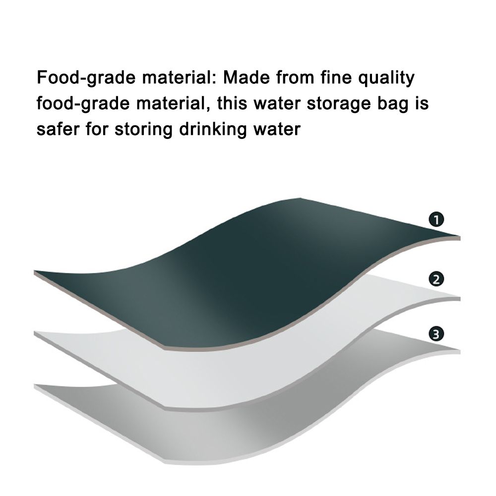 Oudoor Camping Pinic Water Bag Food Grade Materials Large