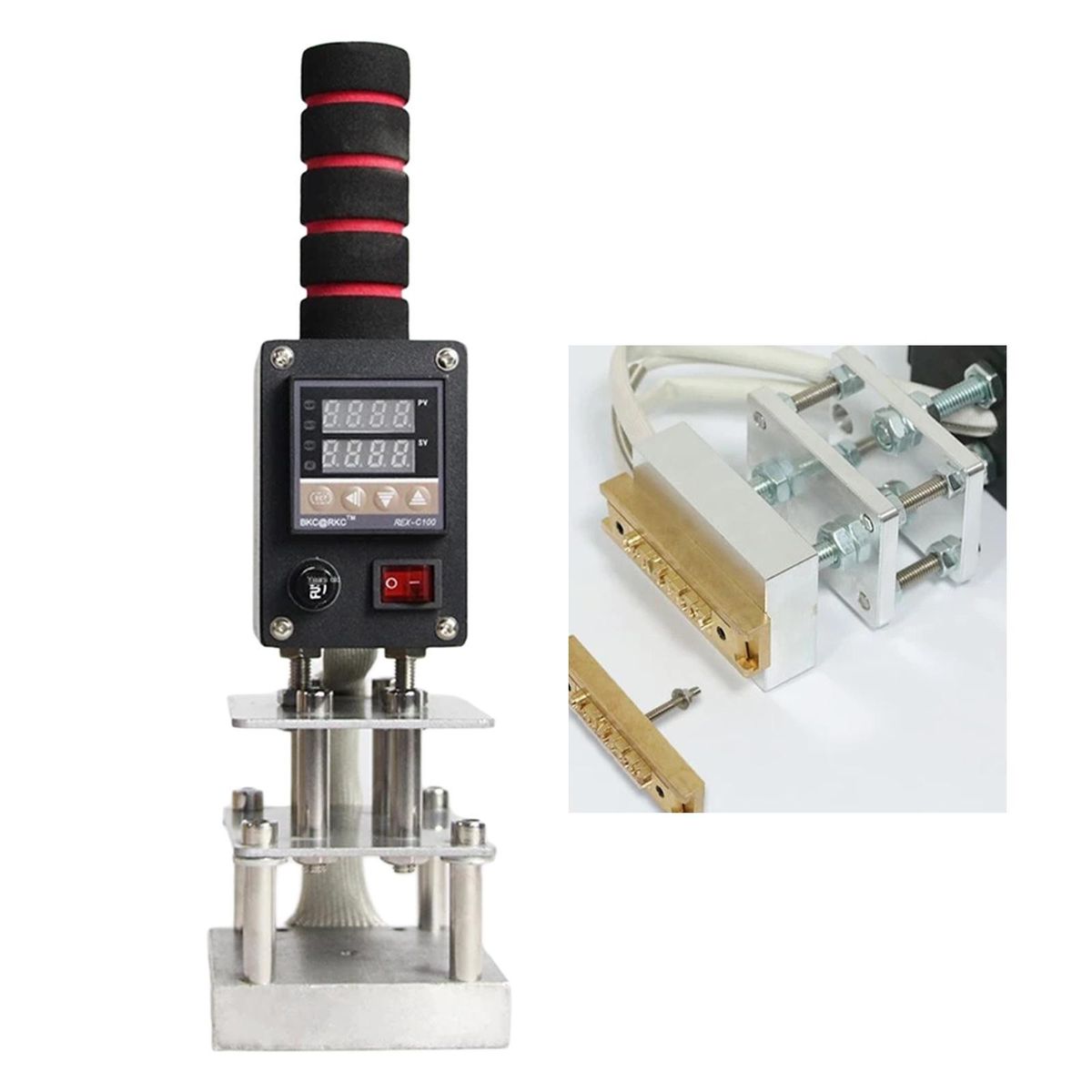 Handheld Hot Foil Stamping Machine Leather High Heat Stamp Embossing