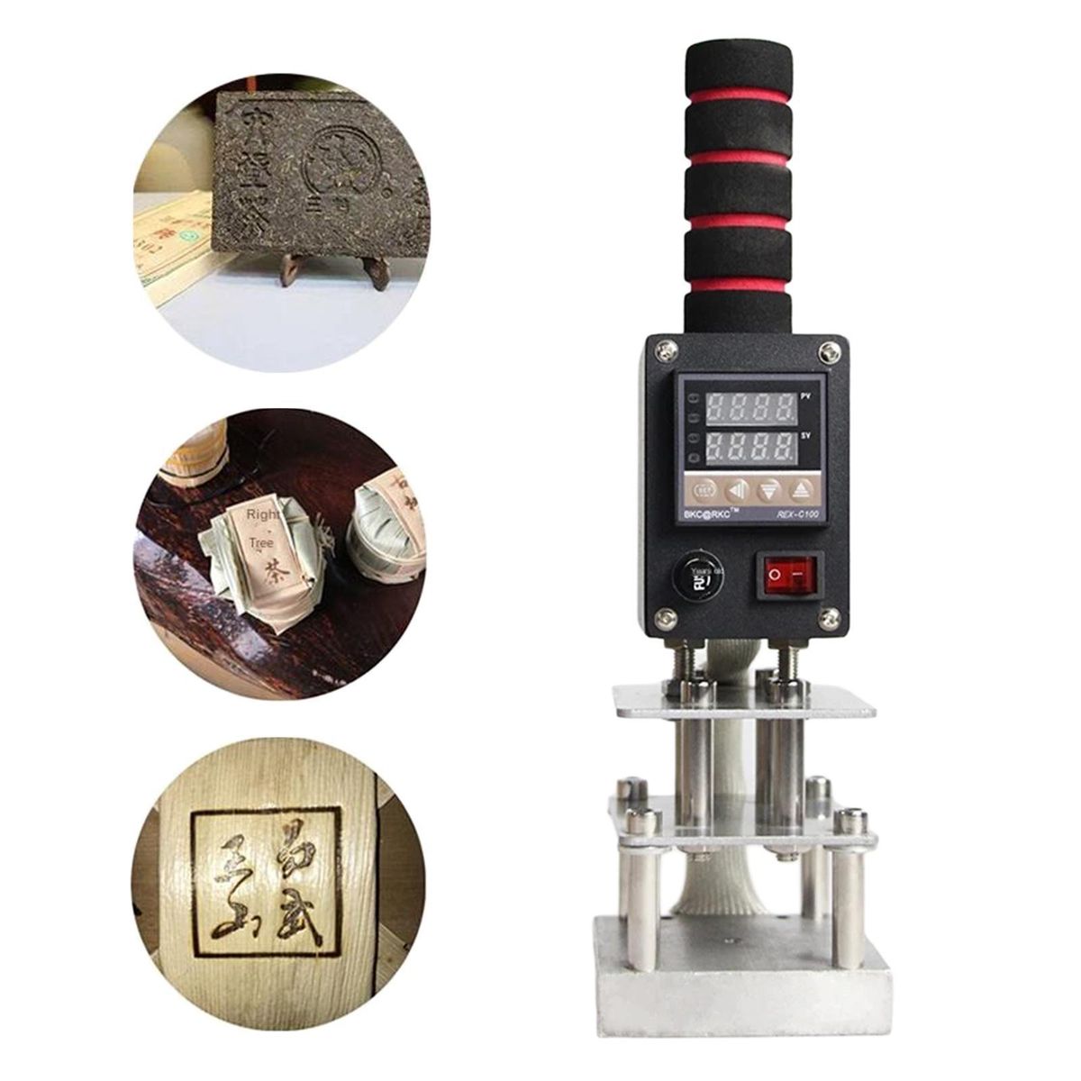 Handheld Hot Foil Stamping Machine Leather High Heat Stamp Embossing