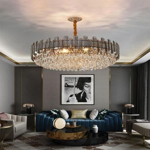 Light Luxury Chandelier, Crystal Living Room Lamp, Atmospheric Fashion Restaurant Bedroom Lamp, New Lamp