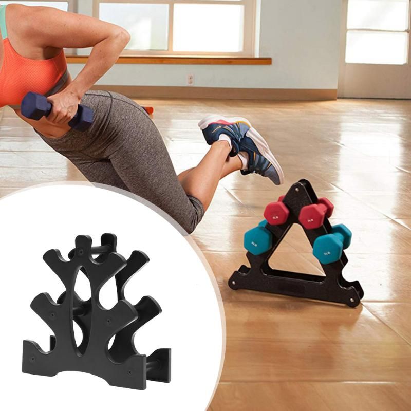 3-Tier Dumbbell Storage Rack Stand Multi-layer Hand-Held Dumbbell Storage Rack Home-1 Set