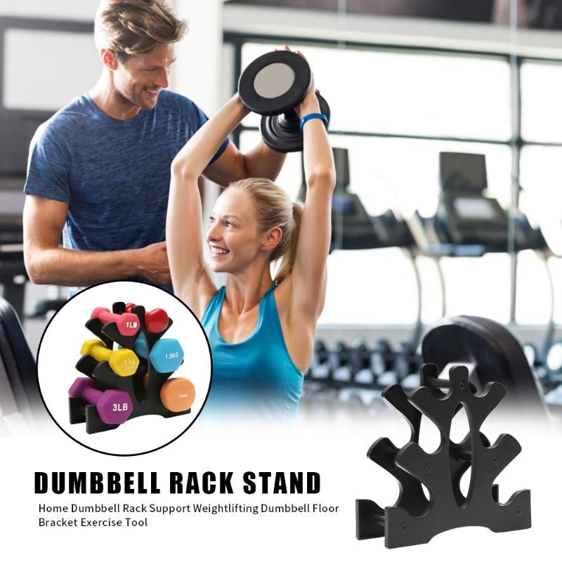 3-Tier Dumbbell Storage Rack Stand Multi-layer Hand-Held Dumbbell Storage Rack Home-1 Set