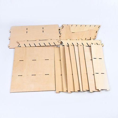DIY Wooden Model Modular Stand Storage Rack DIY Art