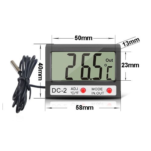 Mini  Digital Thermometer With Probe