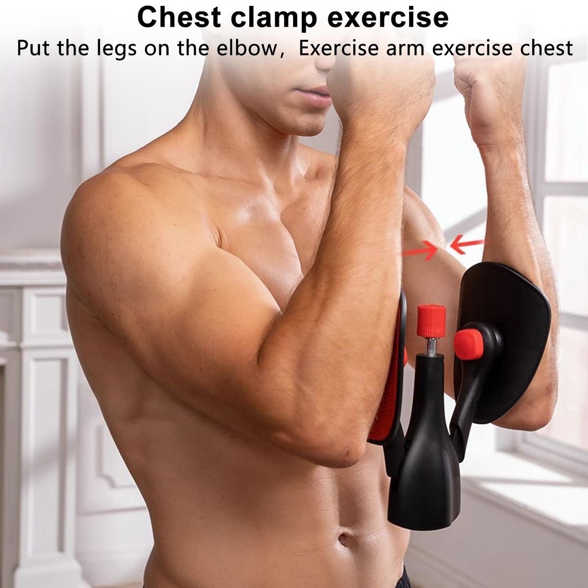 Thigh Master Thigh Exerciser Red Black