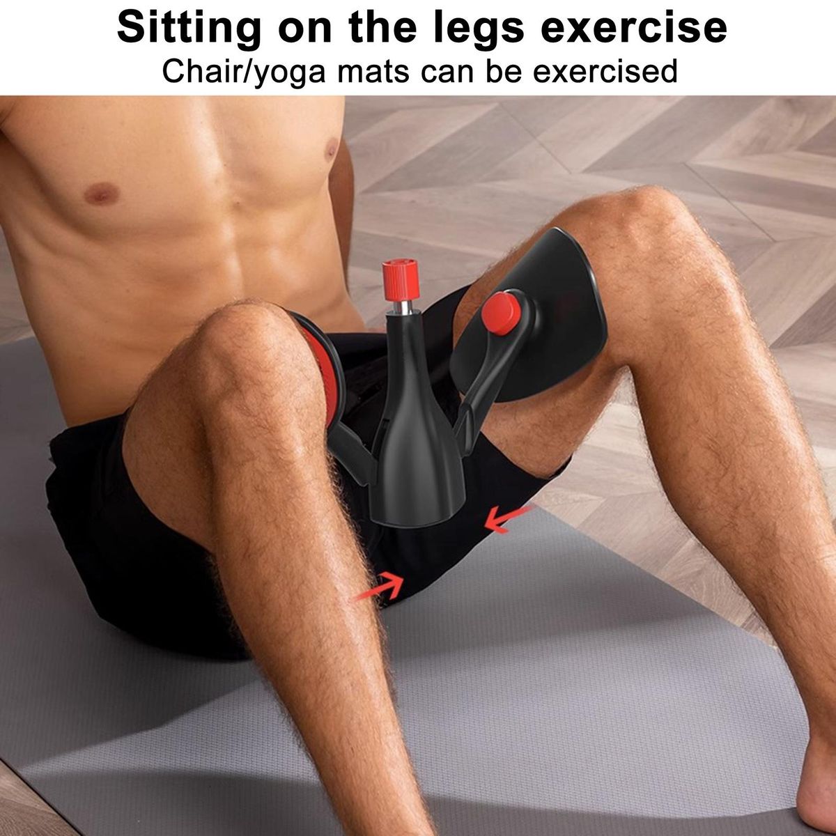 Thigh Master Thigh Exerciser Red Black