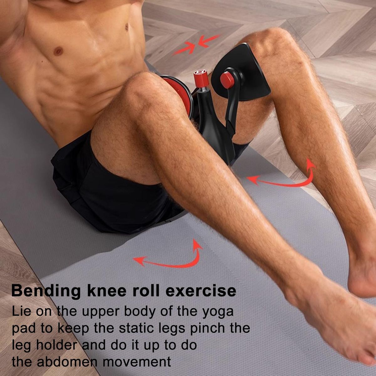 Thigh Master Thigh Exerciser Red Black