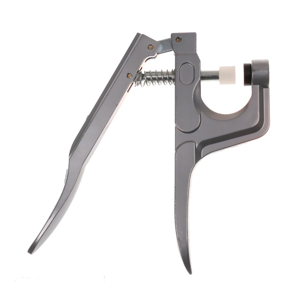 Handheld Pliers Tool Installs Plastic Snaps Button Fastener Press