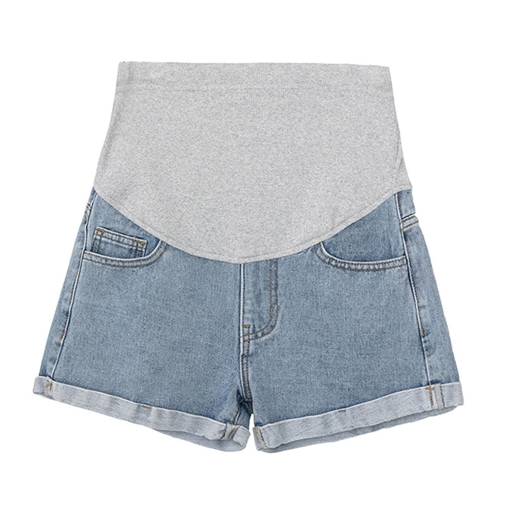 Maternity New Hole Short Pants Pregnancy Safety Shorts Pregnant Jeans Shorts