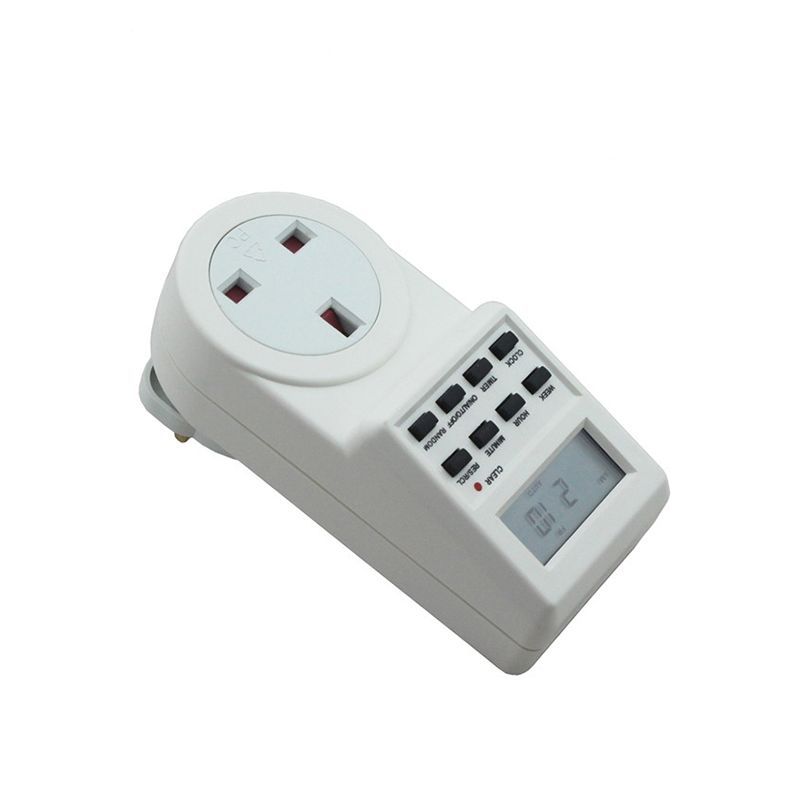 British Standard Smart Timer Switch Socket Timer