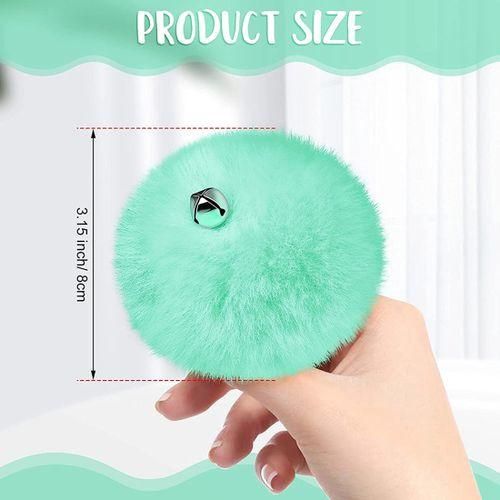 2 Pcs Roller Skate Pom Poms With Jingle Bells Gis Roller