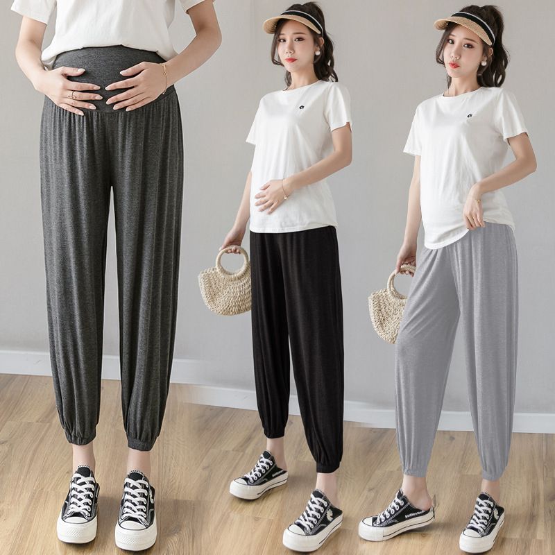Maternity Autumn Clothes Women Bloomers Pregnancy Leings Harem Skinny