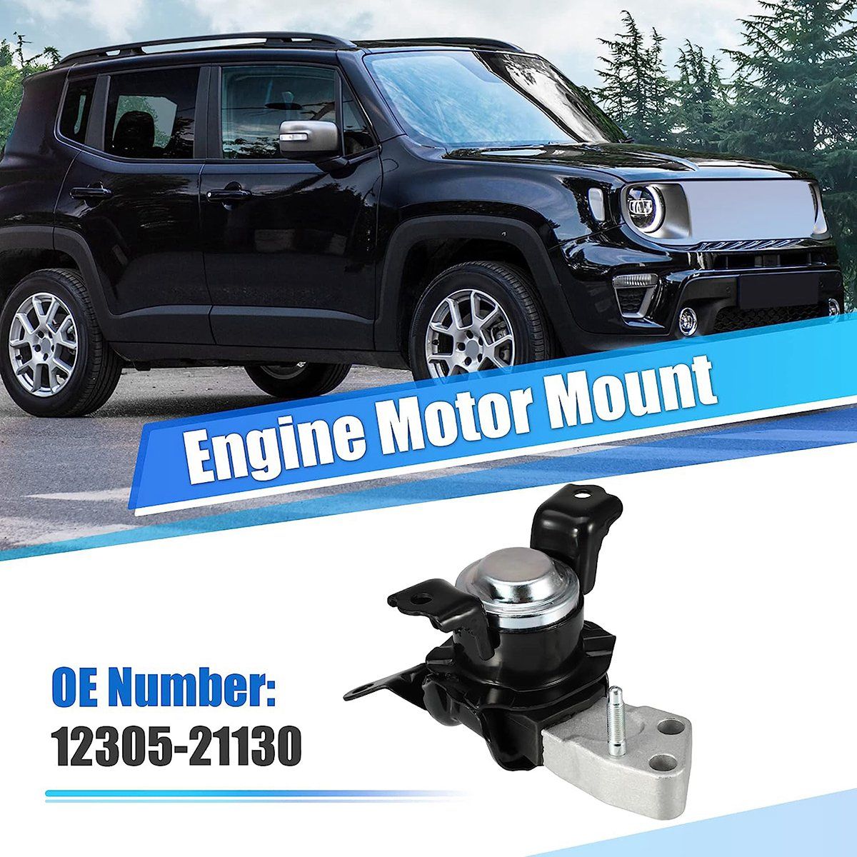 12305-21130 Floor Mat Engine Bracket Engine Mount for Toyota Corolla