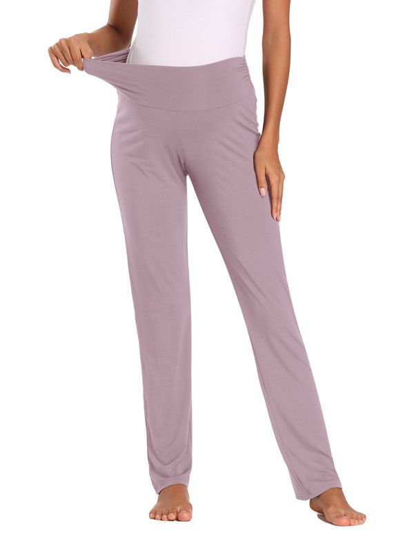 Women Maternity Active Pants Drawstring Yoga Joer Workout Pregnancy Sportwear