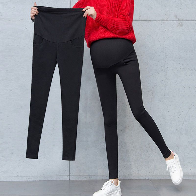 Maternity Skinny Pants For Pregnant Women Slim Fit Pencil Trousers Pregnancy