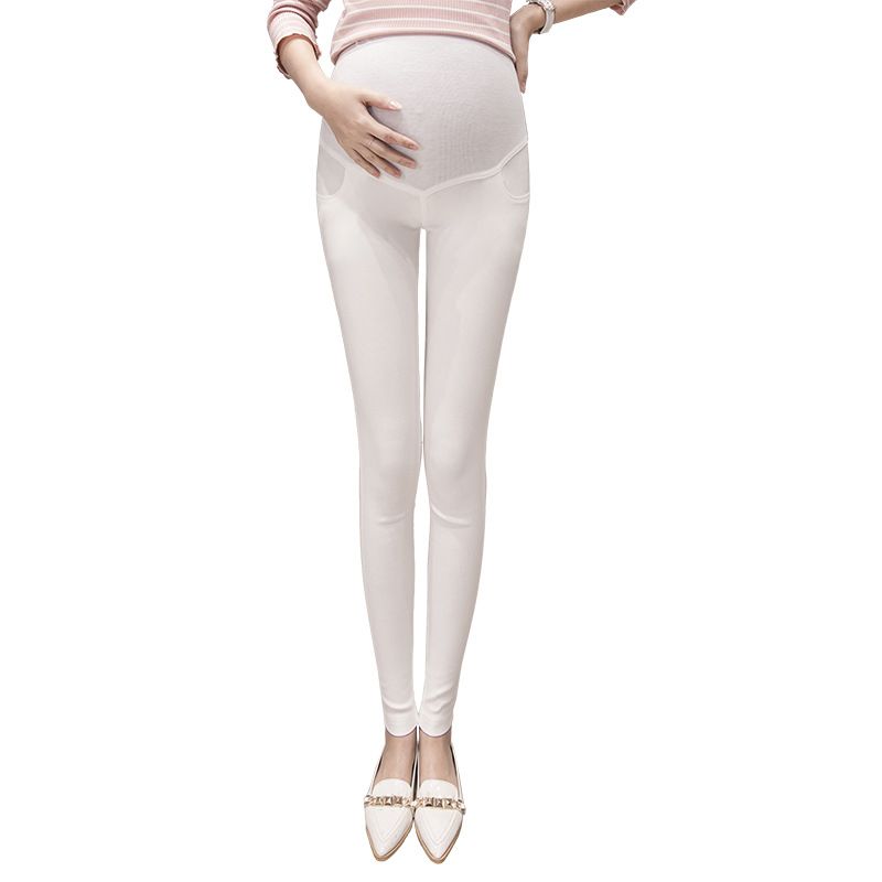 Maternity Skinny Pants For Pregnant Women Slim Fit Pencil Trousers Pregnancy