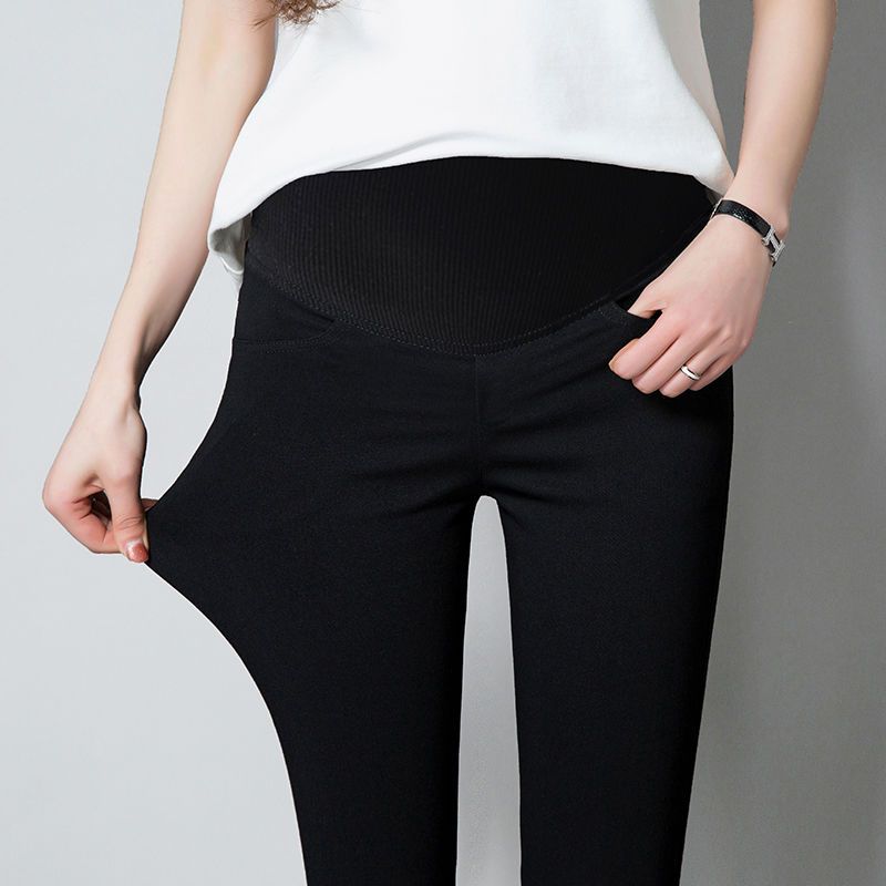 Maternity Skinny Pants For Pregnant Women Slim Fit Pencil Trousers Pregnancy