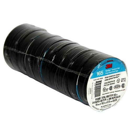 Vinyl Electrical Tape Pack Of 10 60' Rolls