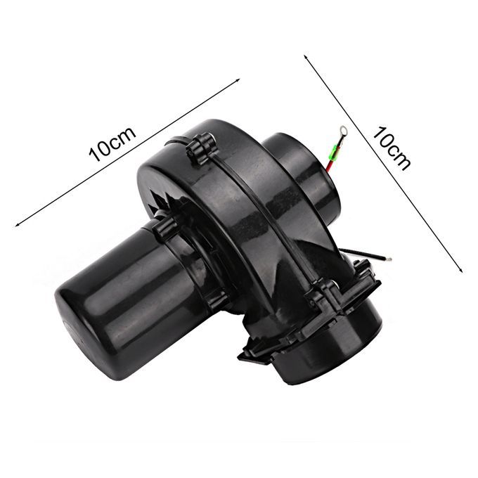 Electric Turbocharger Universal Easy To Install Black-Black