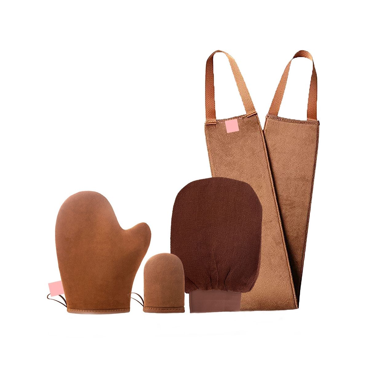 Tanning Oiler Gloves Set Sunless Tanning Applicator Body