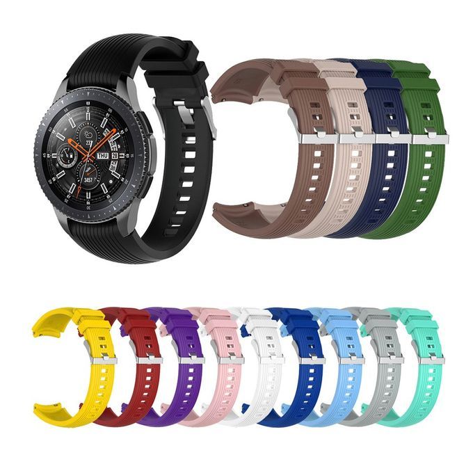 For Samsung For Galaxy Wat H42Mm Sili One Smartwat H Repla Ement Strap-Duck Color