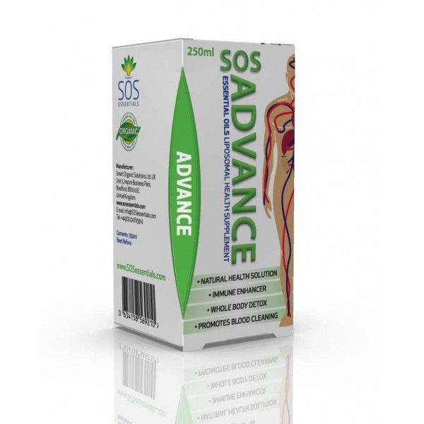 SOS ADVANCE ESSENTIAL OILS LIQUID 250ML