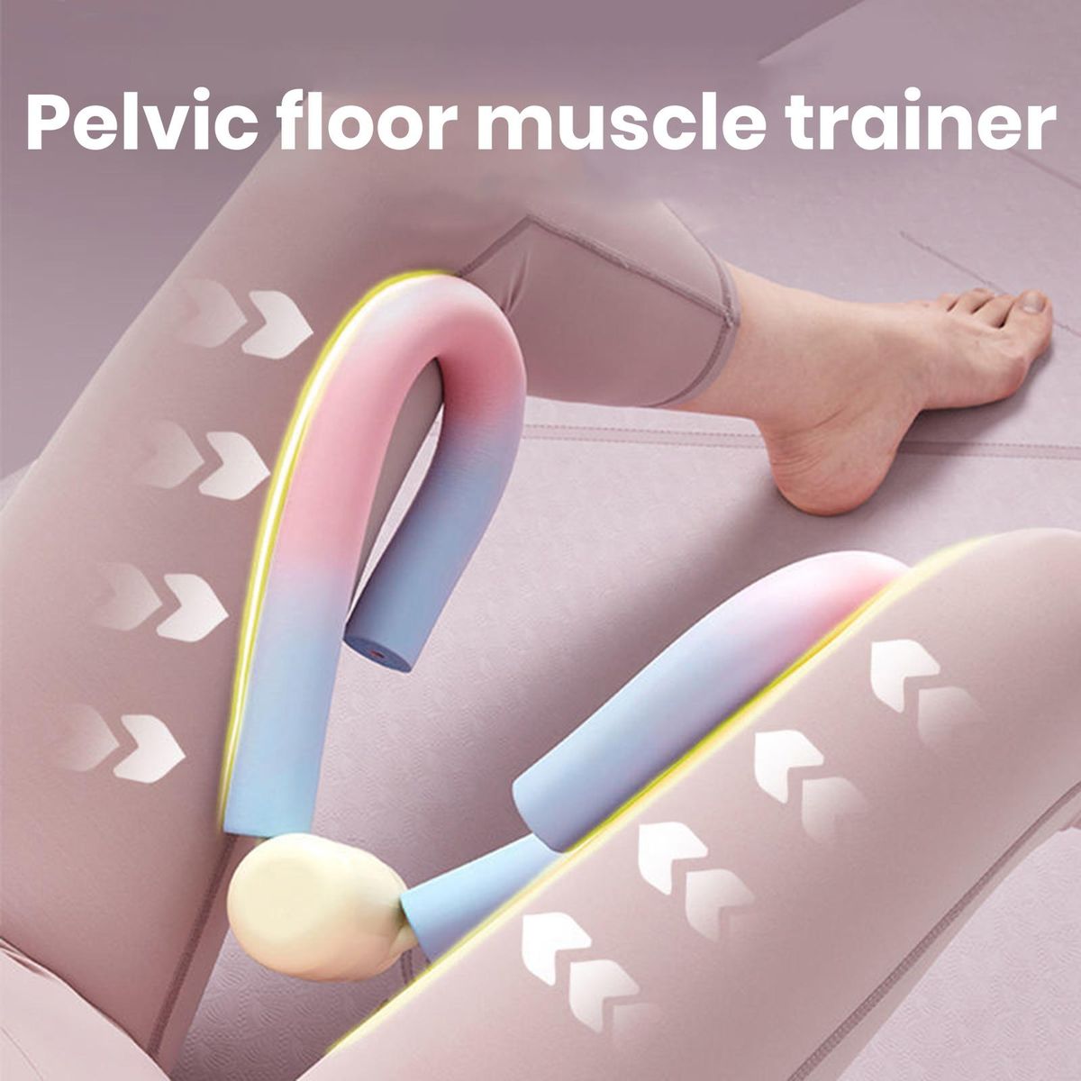 Leg Muscle Trainer Beauty Leg Clamp Exerciser Gradient Color