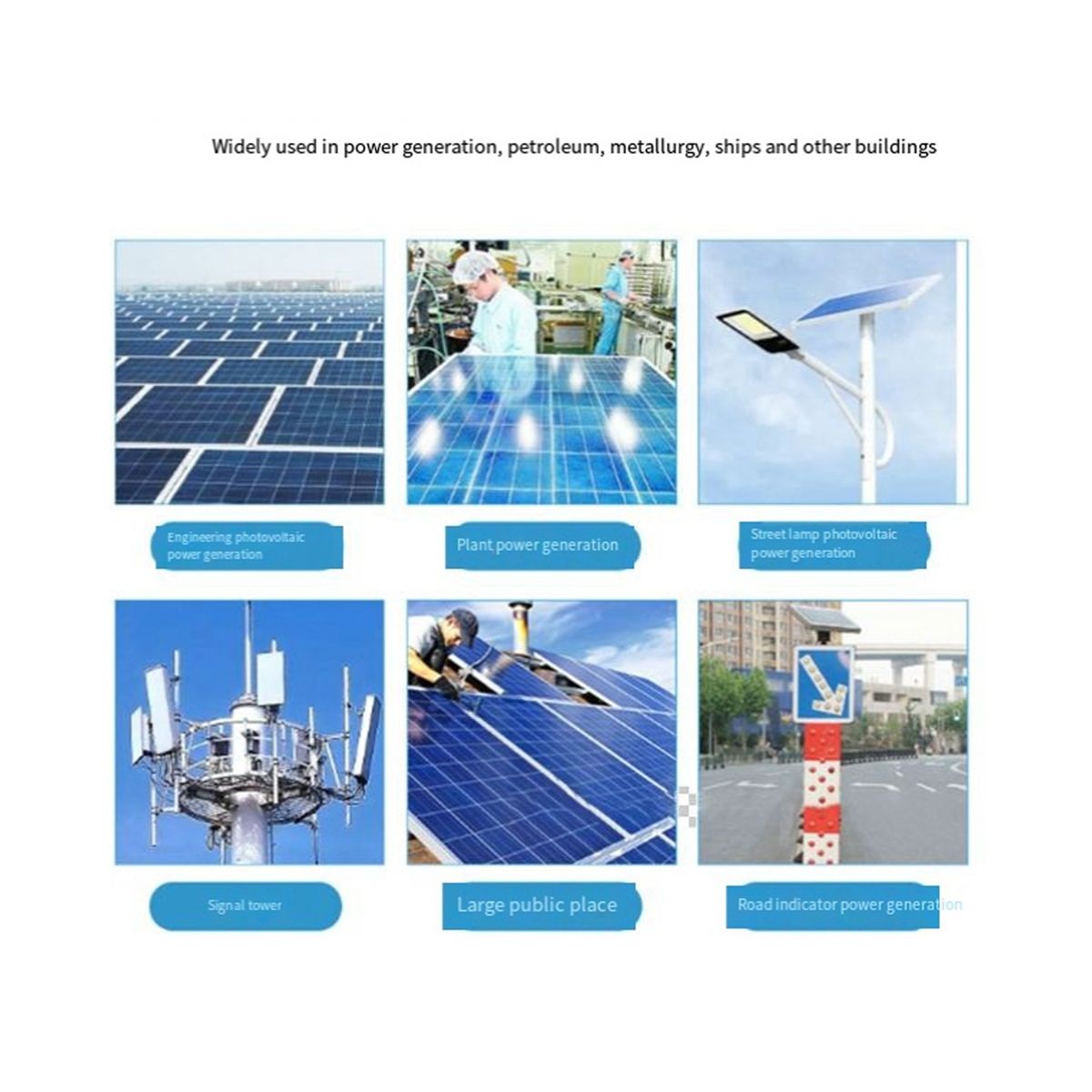 Photovoltaic Solar Panel Panel Junction Box 60-1500W Waterproof IP67 for Photovoltaic Solar System Connector Accessories