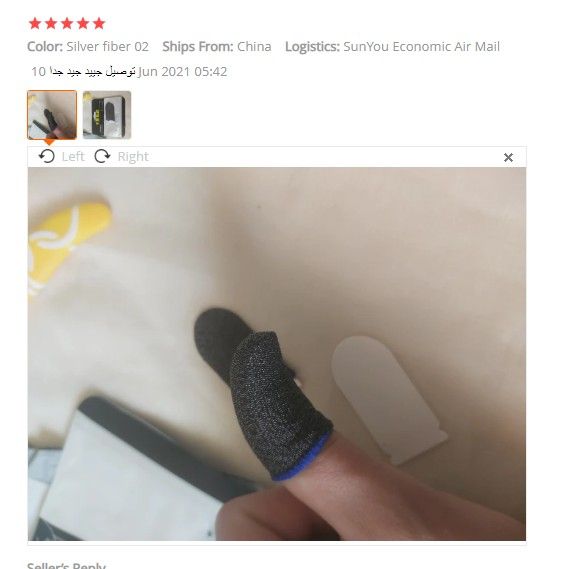 Fingertips For PUBG PS5 PS4 Games Press Touch Screen Sensitive Touch Gaming Finger Glove Sleeve Breathable Gaming Accessories(#2 Finger Gloves)