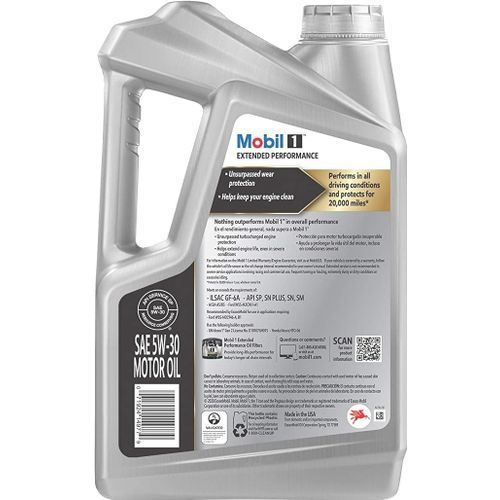 5W-30 America Mobil 1 Fully Synthetic Oil (extended Performance) - 5 Litre