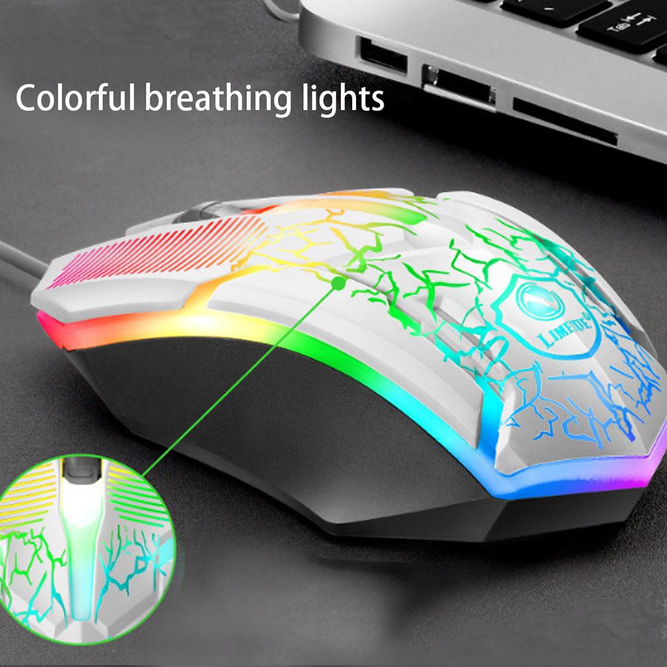 Gaming Mouse 104 Keyboard Sets Phone Holder Metal Feel Led