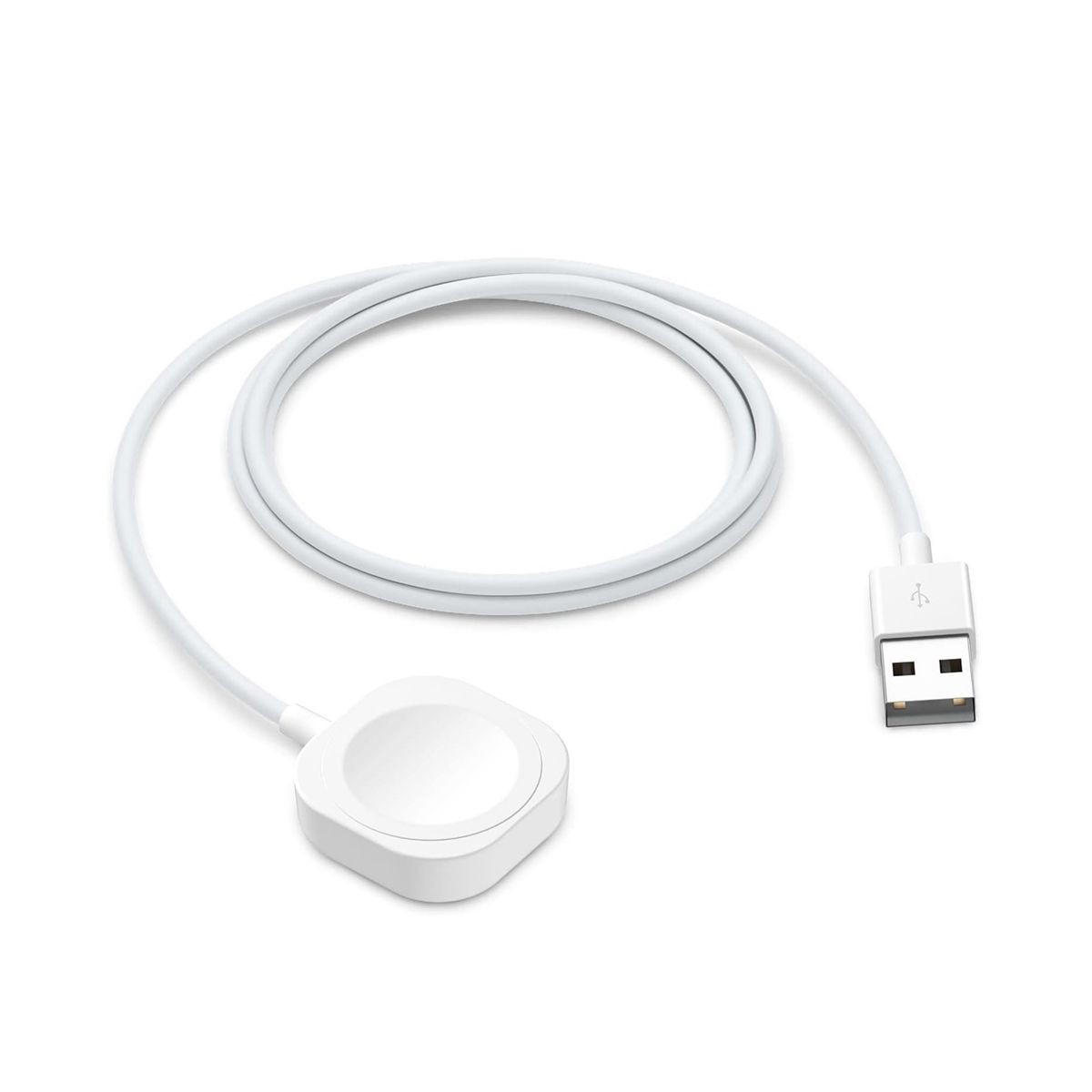 For Apple Watch Charger Series 8 7 6 5 4 3 2 SE Ultra, Magnetic Charging Cable for IWatch Charger - 1M, White