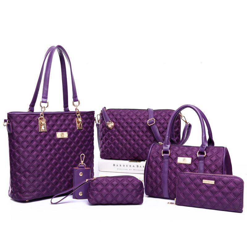6-set Classic Bag-purple