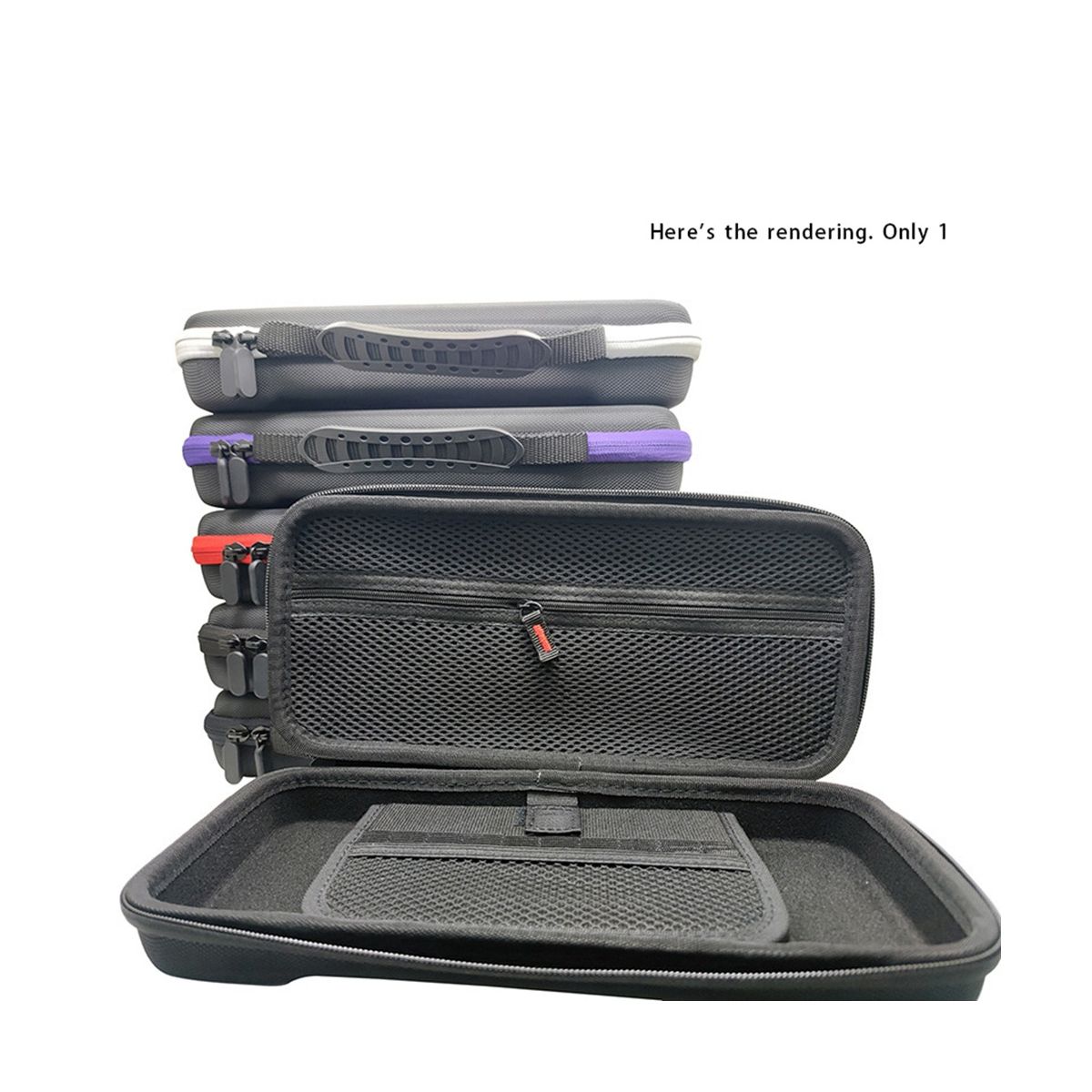 For ASUS ROG Ally Carrying Case EVA Shockproof Waterproof Storage Bag Drop-Proof Protective Case Game Accessories,C