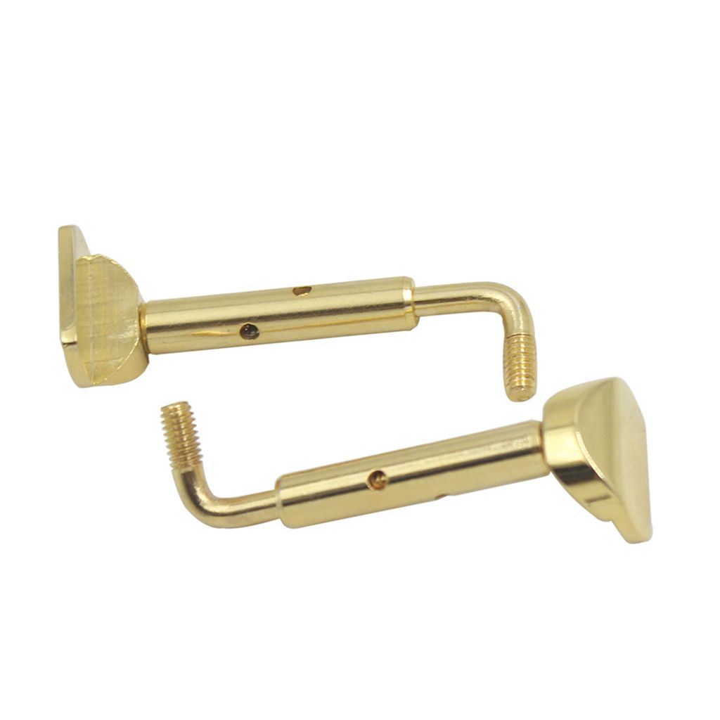 Set Of 2pcs Violin Chin Rest Clamp Replacement Screws 4.5 X 1.5cm